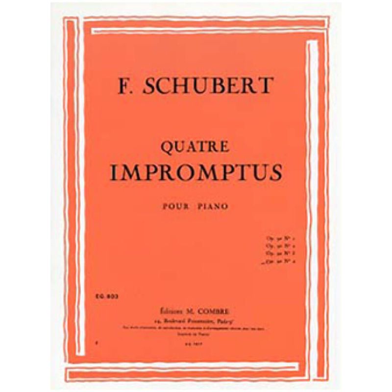 Schubert, Franz - Impromptu Op.90 n°4 lab maj.