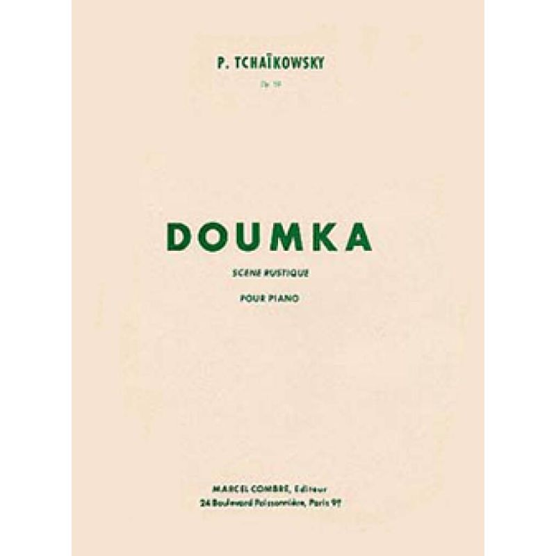 Tchaikovsky, Pyotr Ilyich - Doumka (scène rustique) Op.59
