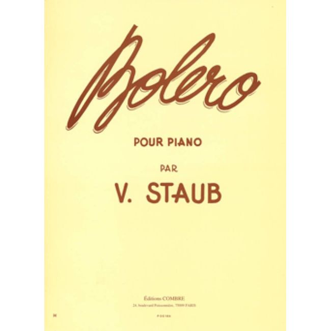 Staub, Victor - Boléro