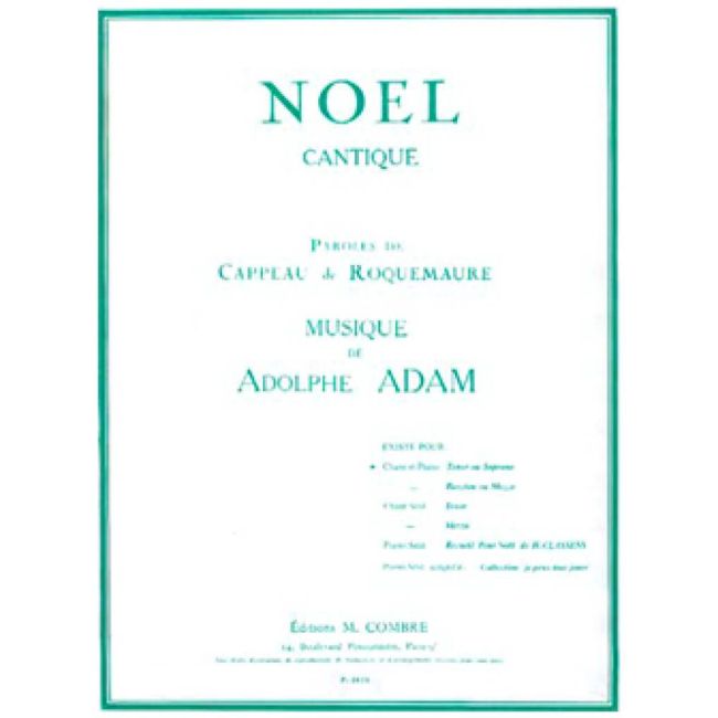Adam, Adolphe Charles - Minuit Chrétiens - Noël