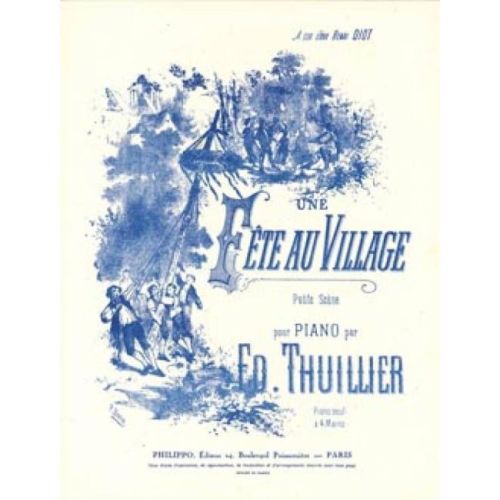 Thuillier, E. - Une fête au...