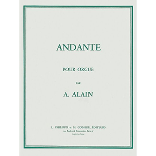 Alain, Albert - Andante