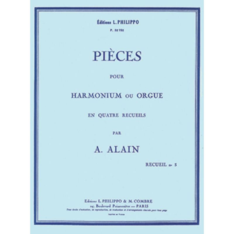 Alain, Albert - Pièces