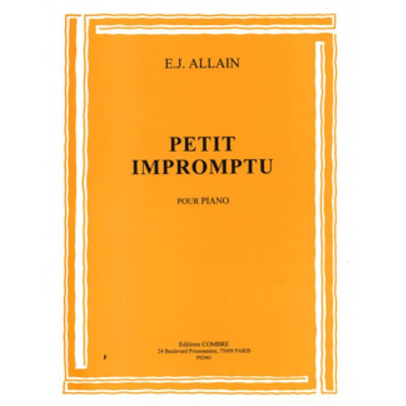 Allain, Edmée J. - Petit Impromptu