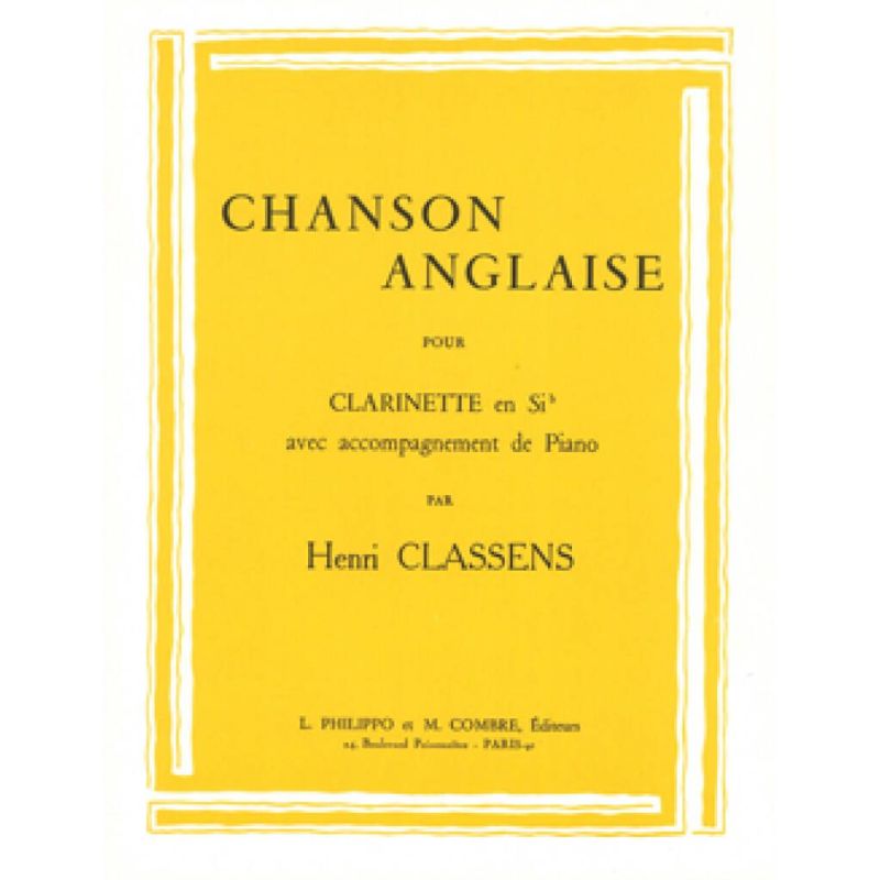 Classens, Henri - Chanson anglaise