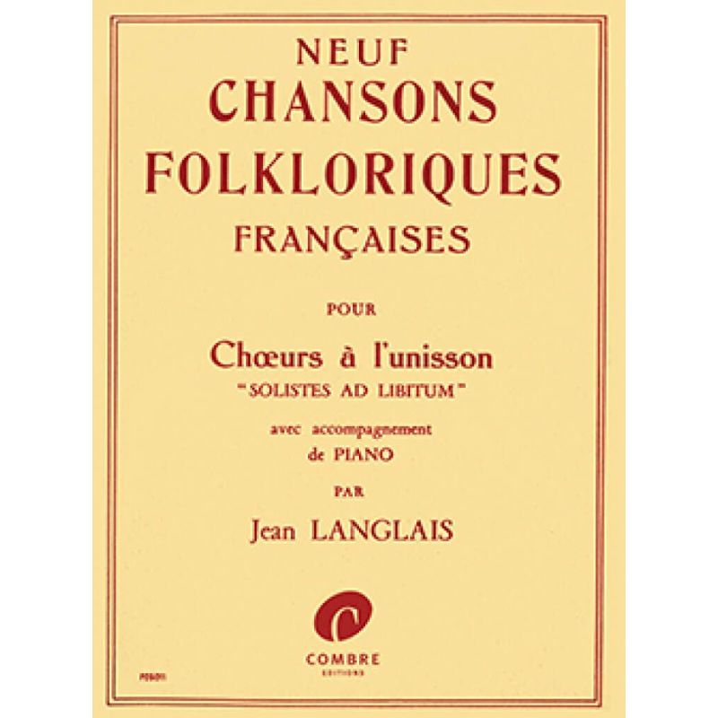 Langlais, Jean - Chansons folkloriques françaises (9)
