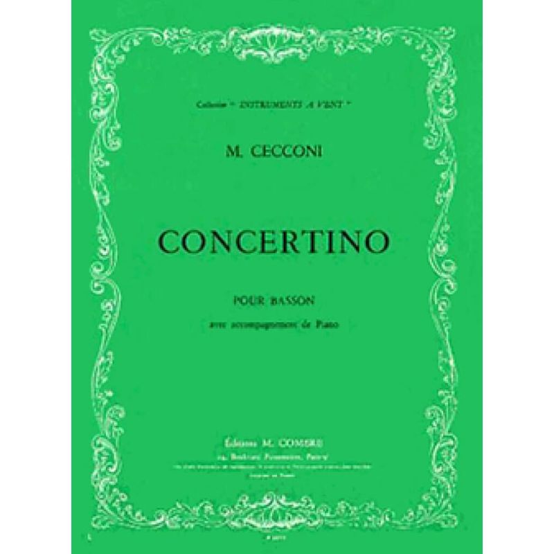 Cecconi, Monique - Concertino