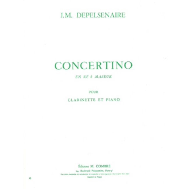 Depelsenaire, Jean-Marie - Concertino en réb maj.