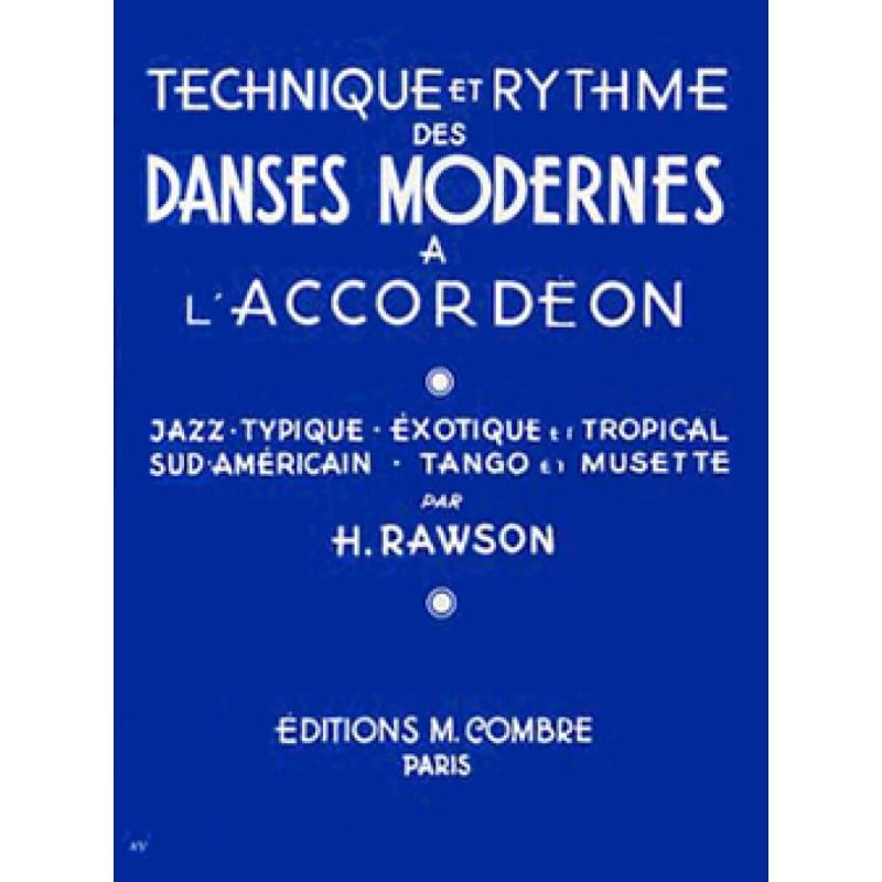 Rawson, Hector - Technique et rythme des danses modernes