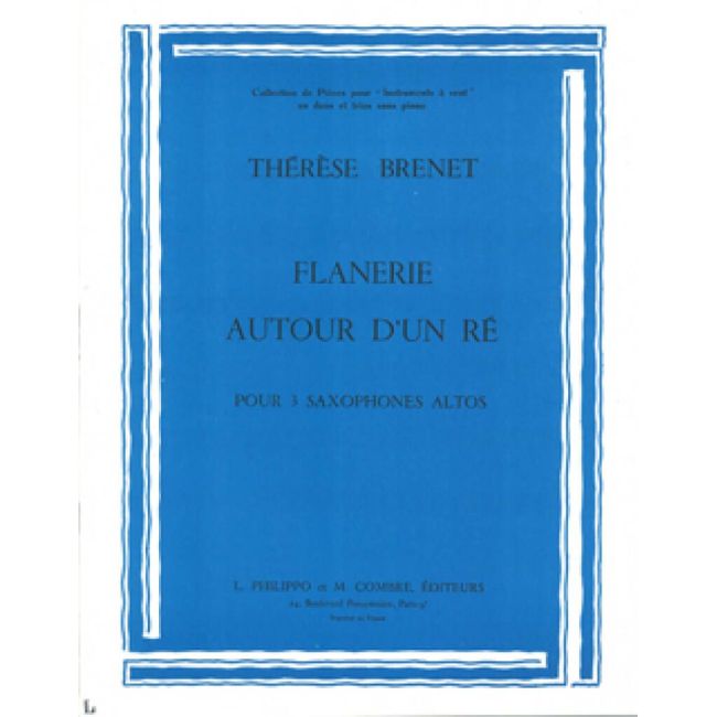 Brenet, Thérèse - Flânerie - Autour d'un ré