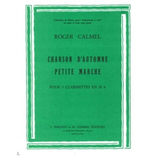 Calmel, Roger - Chanson...