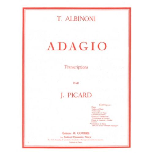 Albinoni, Tomaso - Adagio