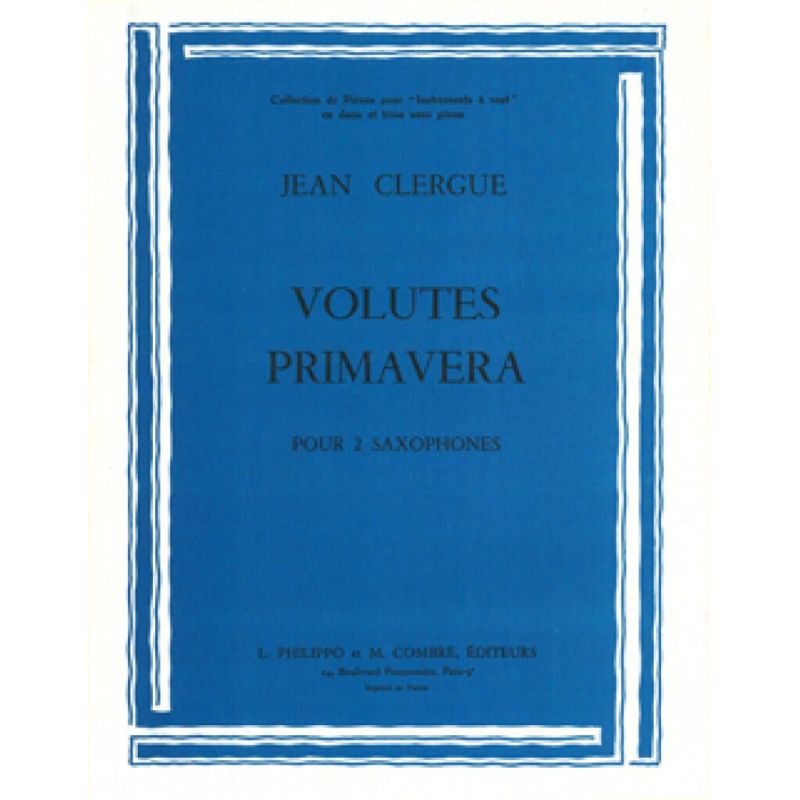 Clergue, Jean - Volutes - Primavera