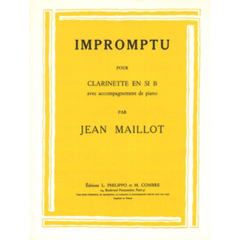 Maillot, Jean - Impromptu