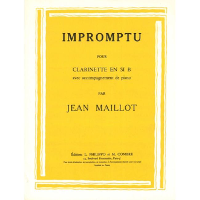 Maillot, Jean - Impromptu
