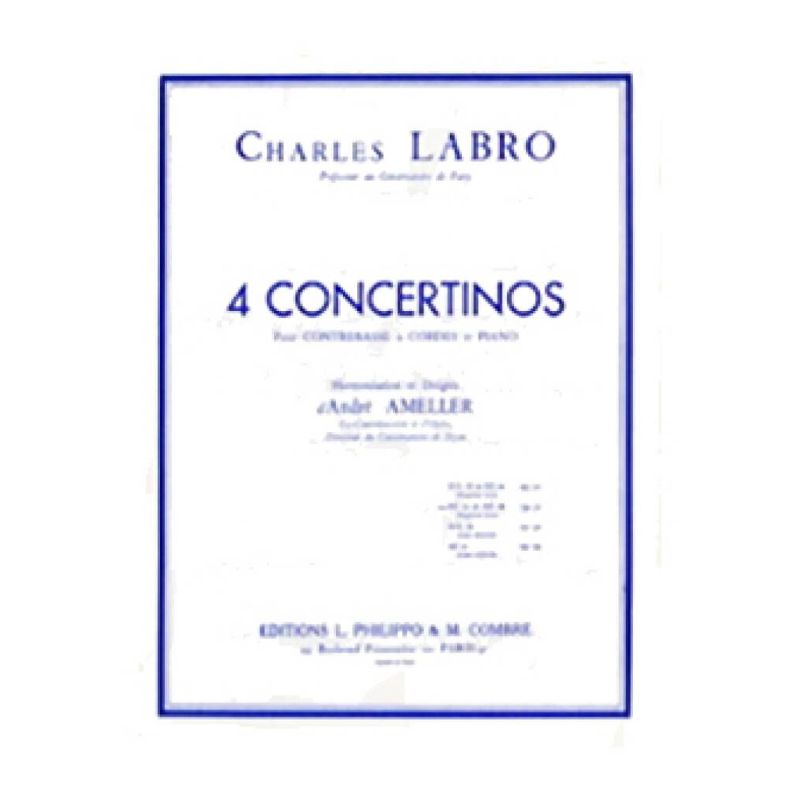 Labro, Charles - Concertino Op.31 n°2 en ré maj. et ré m.