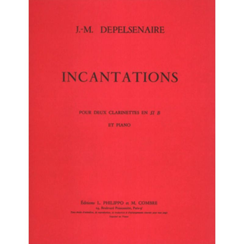 Depelsenaire, Jean-Marie - Incantations