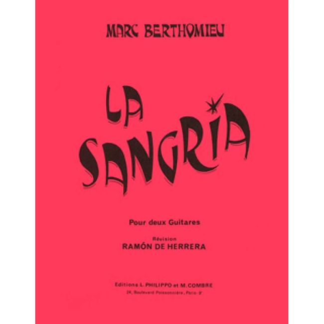 Berthomieu, Marc - La Sangria