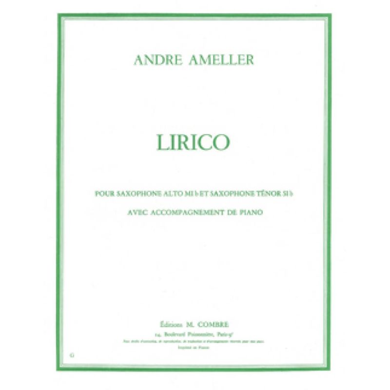 Ameller, André - Lirico