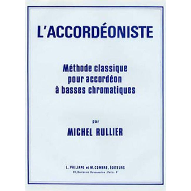 Rullier, M. - L'Accordéoniste - Méthode
