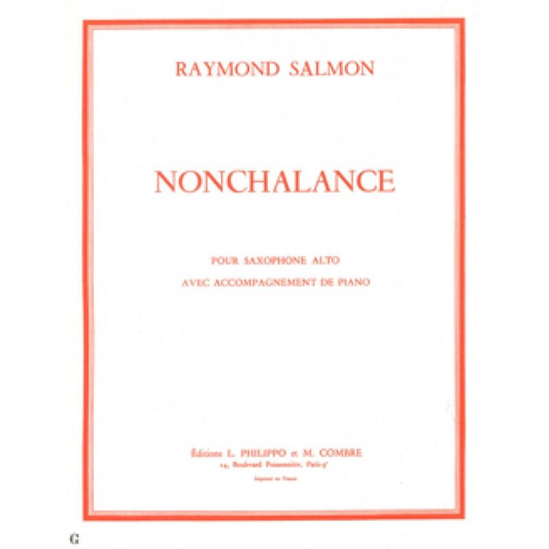 Salmon, Raymond - Nonchalance