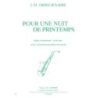 Depelsenaire, Jean-Marie - Pour une nuit de printemps
