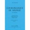 Boutin, Pierre - Cours pratique de solfège Vol.1