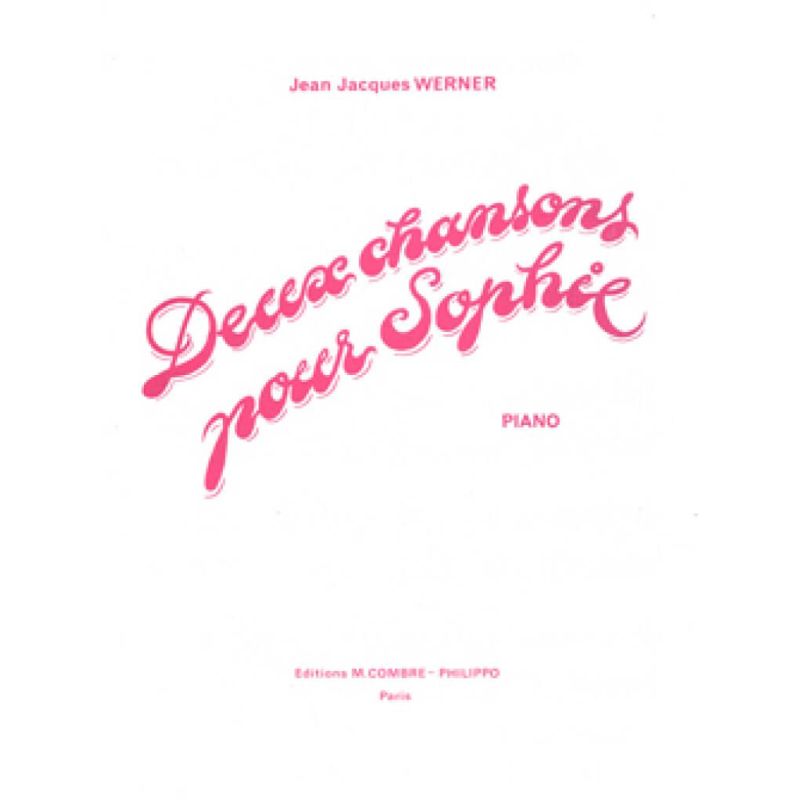 Werner, Jean-Jacques - Chansons pour Sophie (2)