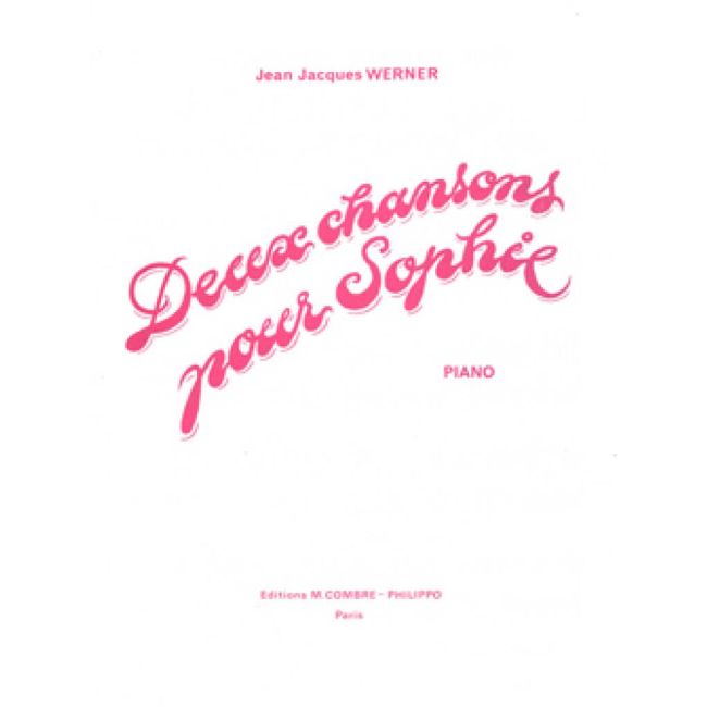 Werner, Jean-Jacques - Chansons pour Sophie (2)