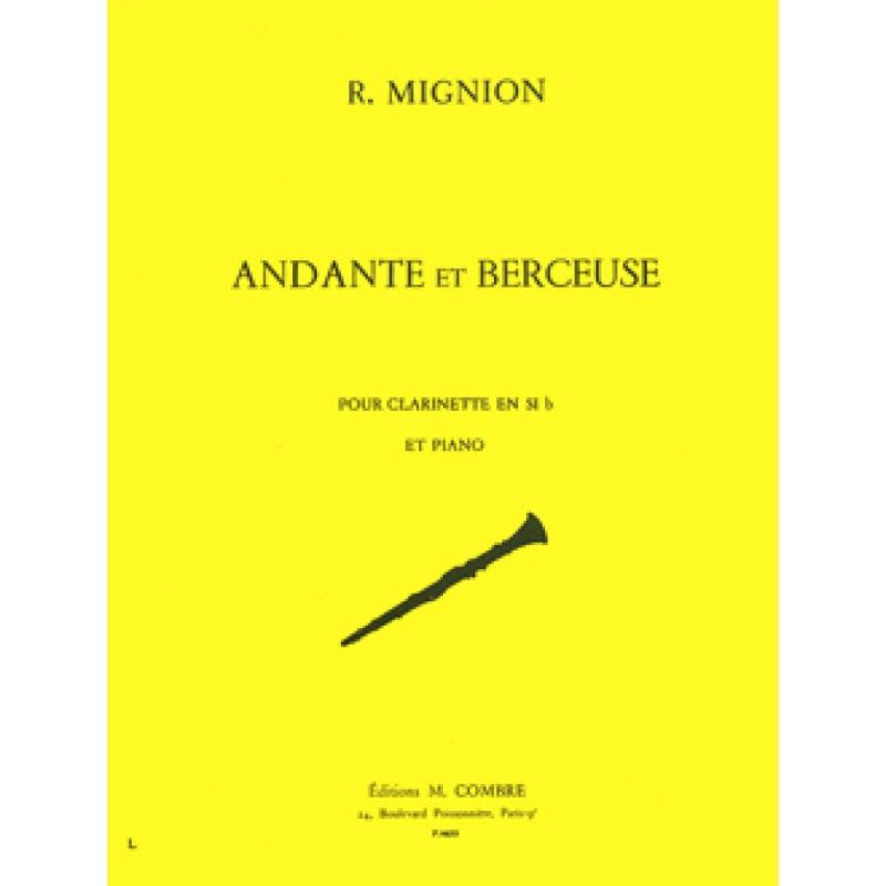 Mignion, René - Andante et berceuse