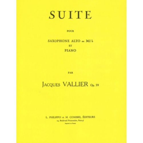 Vallier, Jacques - Suite Op.59