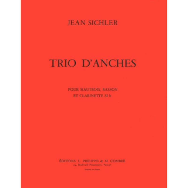 Sichler, Jean - Trio d'anches