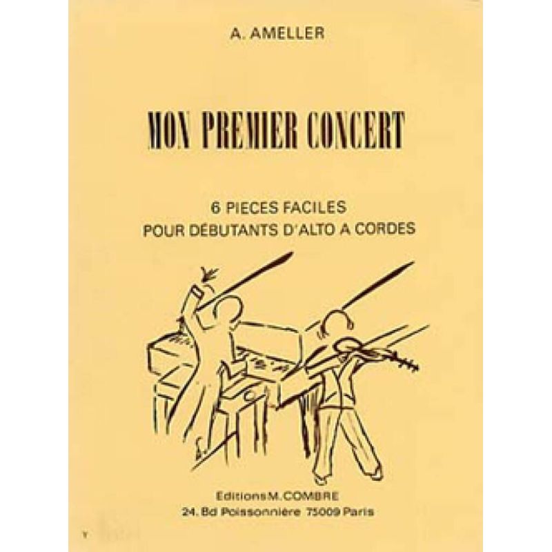 Ameller, André - Mon premier concert (6 pièces)
