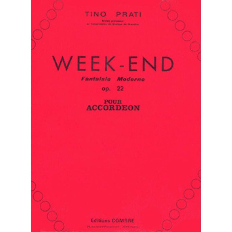 Prati, Tino - Week-end Op.22 (fantaisie moderne)