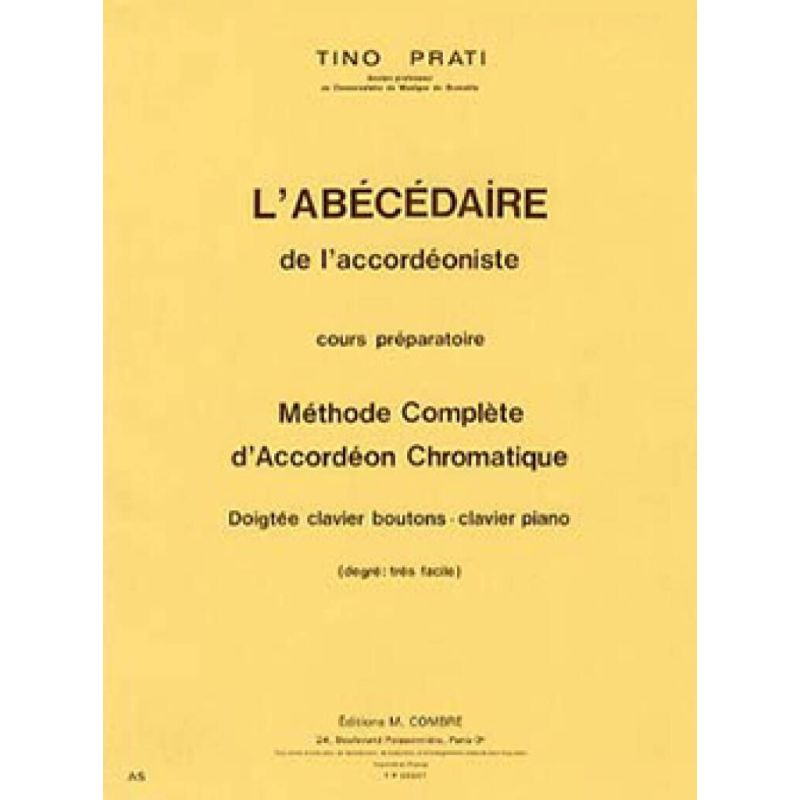 Prati, Tino - Abécédaire de l'accordéoniste