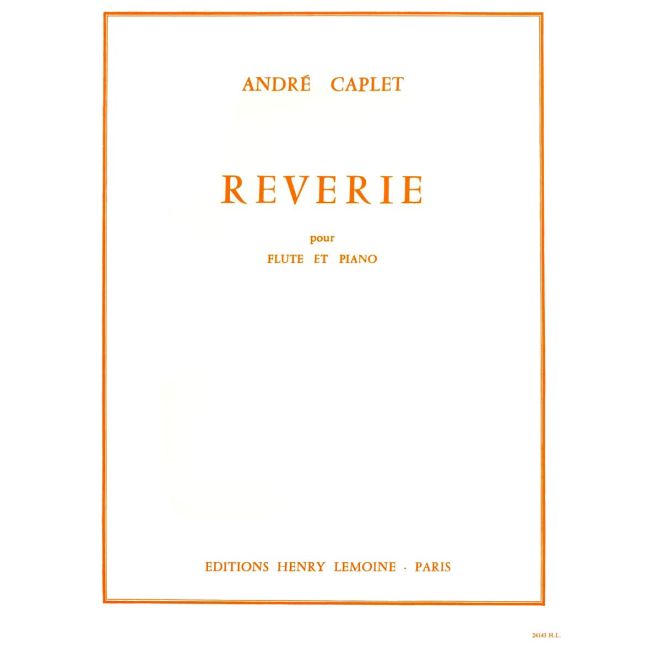 Caplet, André - Rêverie