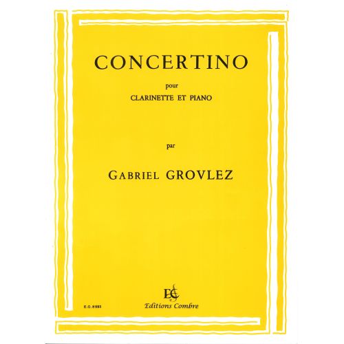 Grovlez, Gabriel - Concertino