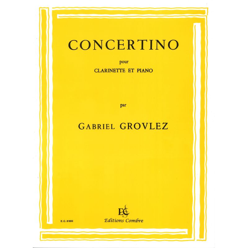 Grovlez, Gabriel - Concertino