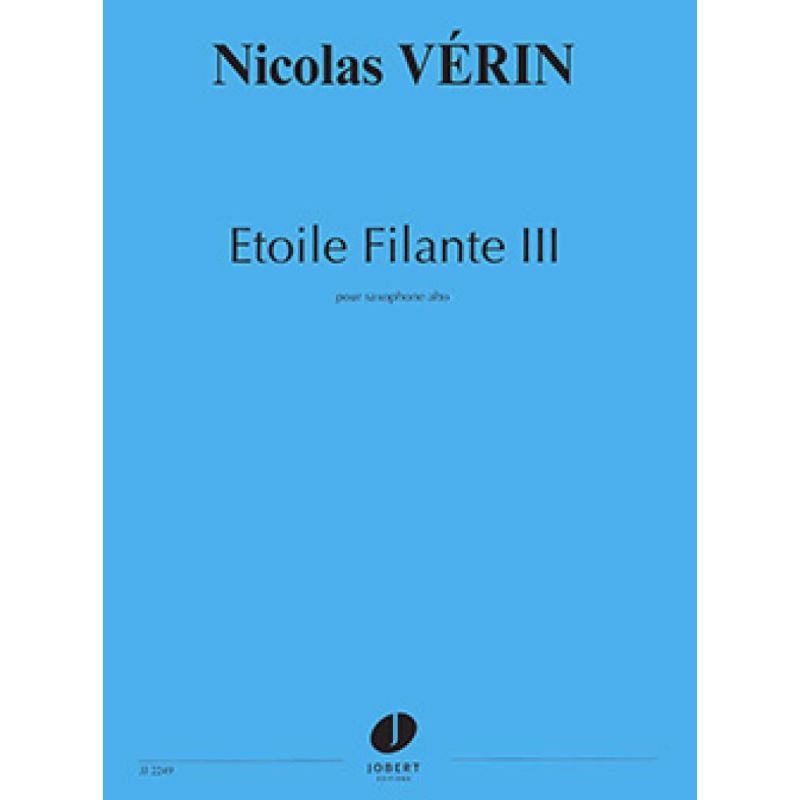Verin, Nicolas - Etoile Filante III