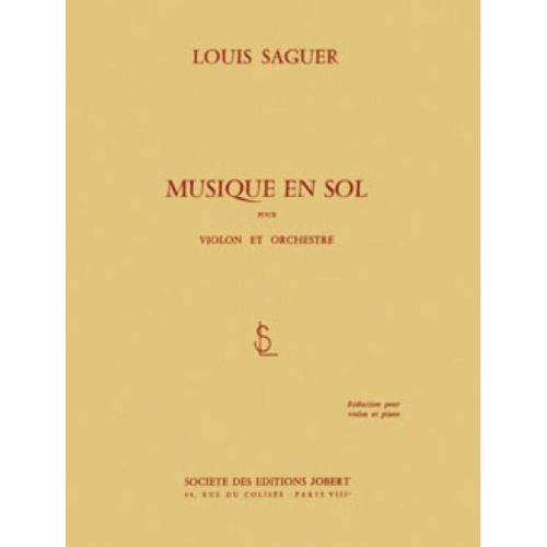 Saguer, Louis - Musique en sol