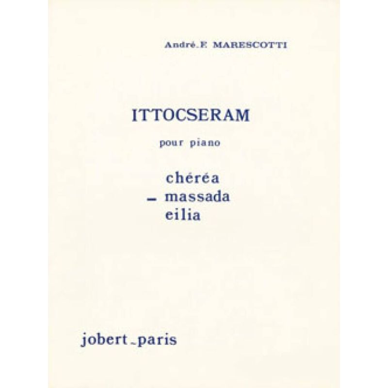Marescotti, André-François - Ittocseram - Massada