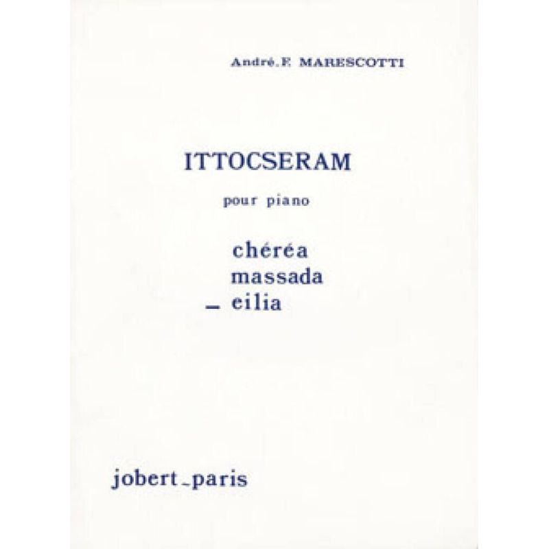 Marescotti, André-François - Ittocseram - Eilia