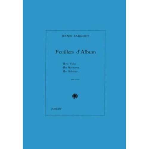 Sauguet, Henri - Feuillets...