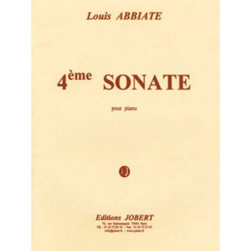 Abbiate, Louis - Sonate n°4