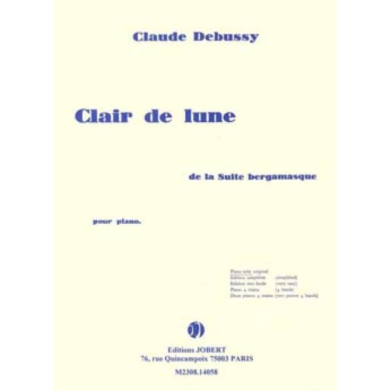 Debussy, Claude - Clair de lune