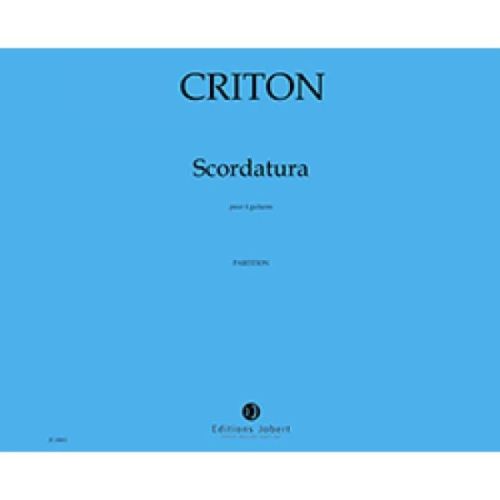 Criton, Pascale - Scordatura
