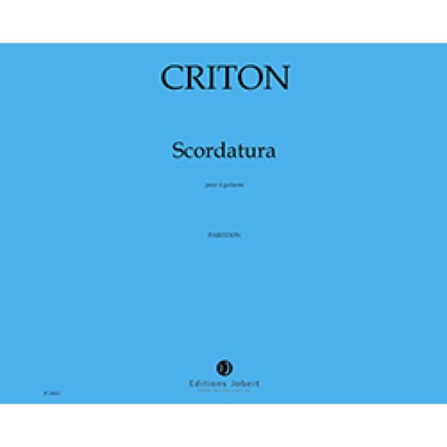 Criton, Pascale - Scordatura