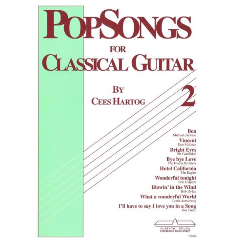 Hartog, Cees - Popsongs for...