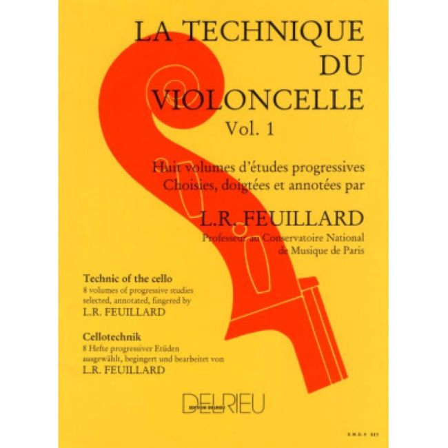 Feuillard, Louis R. - Technique Violoncelle 1