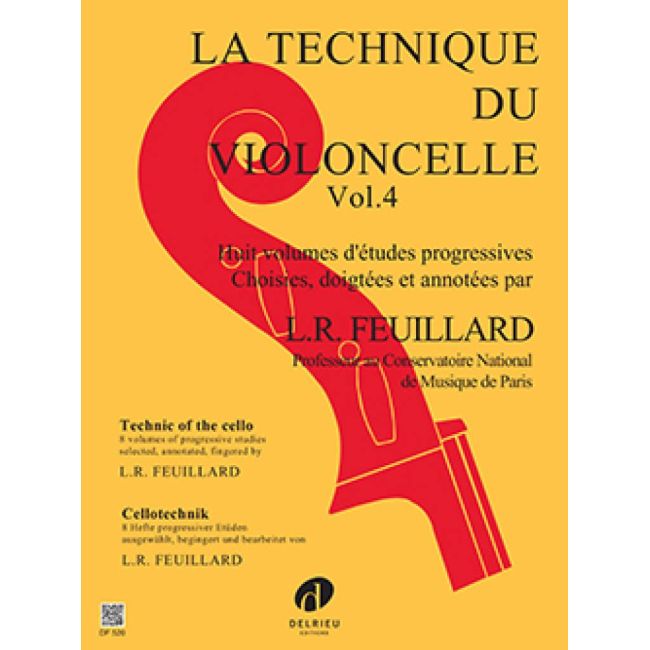 Feuillard, Louis R. - Technique Du Violoncelle Vol. 4